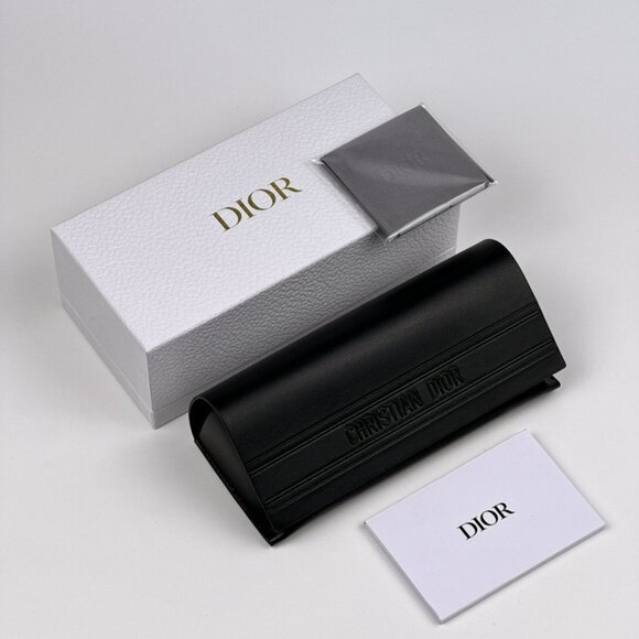 Dior MISSDIOR B1U H4B0 BRAND NEW Sunglasses Gunmetal Blue Unisex Metal Cat Eye